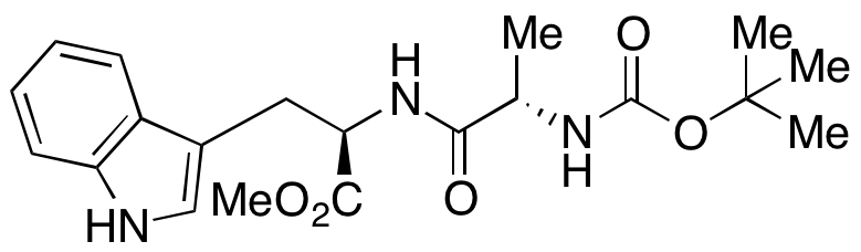 N-[(1,1-Dimethylethoxy)carbonyl]-L-alanyl-D-tryptophan Methyl Ester