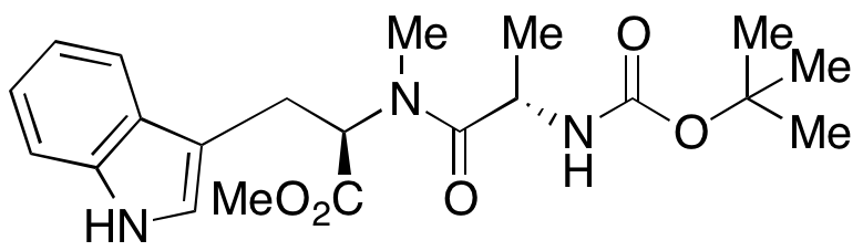 N-[(1,1-Dimethylethoxy)carbonyl]-L-alanyl-N-methyl-D-tryptophan Methyl Ester