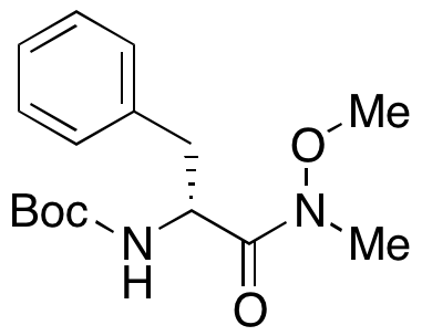 N-[(1R)-2-(Methoxymethylamino)-2-oxo-1-(phenylmethyl)ethyl]carbamic Acid 1,1-Dimethylethyl Ester