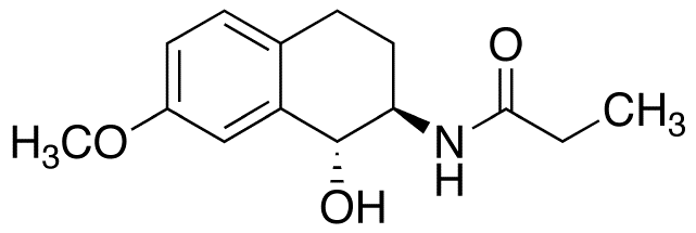 N-[(1R,2R)-1,2,3,4-Tetrahydro-1-hydroxy-7-methoxy-2-naphthalenyl]propanamide