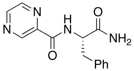 N-[(1S)-2-Amino-2-oxo-1-(phenylmethyl)ethyl]-2-pyrazinecarboxamide