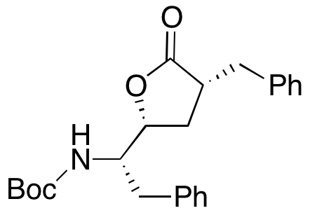 N-[(1S)-2-Phenyl-1-[(2R,4R)-tetrahydro-5-oxo-4-(phenylmethyl)-2-furanyl]ethyl] Carbamic Acid 1,1-Dimethylethyl Ester