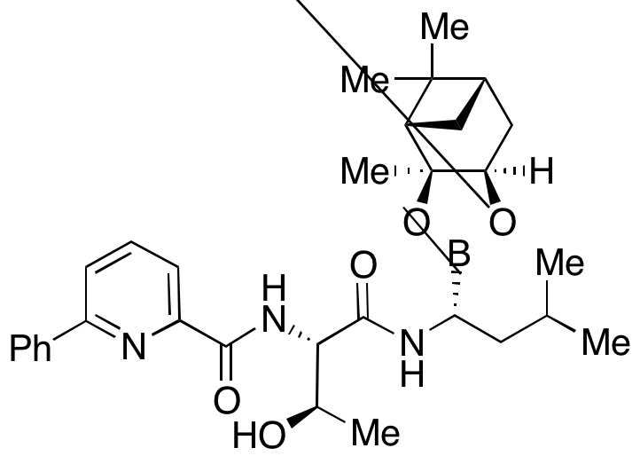 N-[(1S,2R)-1-[[[(1R)-1-[(3aS,4S,6S,7aR)-Hexahydro-3a,5,5-trimethyl-4,6-methano-1,3,2-benzodioxaborol-2-yl]-3-methylbutyl]amino]carbonyl]-2-hydroxypropyl]-6-phenyl-2-pyridinecarboxamide