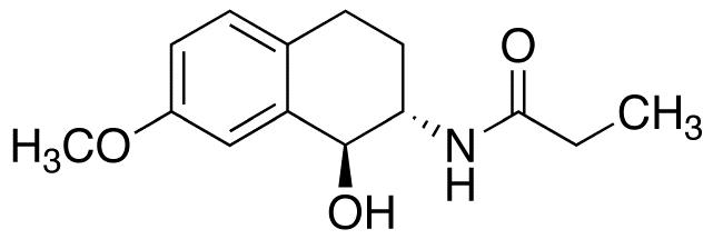 N-[(1S,2S)-1,2,3,4-Tetrahydro-1-hydroxy-7-methoxy-2-naphthalenyl]propanamide