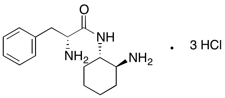 N-[(2R)]-1-amino-3-(4-nitrophenyl)propyl]-1,2-cyclohexanediamine Trihydrochloride