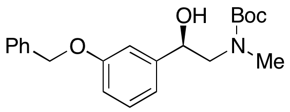 N-[(2R)-2-Hydroxy-2-[3-(phenylmethoxy)phenyl]ethyl]-N-methylcarbamic Acid 1,1-Dimethylethyl Ester