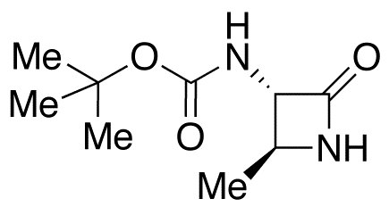 N-[(2S,3S)-2-Methyl-4-oxo-3-azetidinyl]-carbamic Acid 1,1-Dimethylethyl Ester