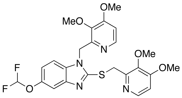 N-[(3,4-Dimethoxy-2-pyridinyl)methyl] Pantoprazole Sulfide