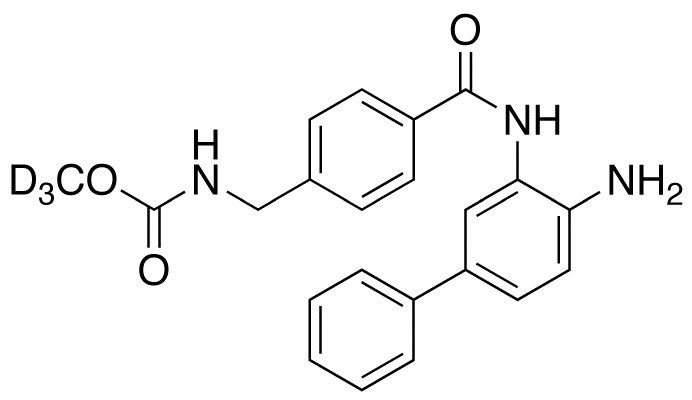 N-[[4-[[(4-Amino[1,1’-biphenyl]-3-yl)amino]carbonyl]phenyl]methyl]carbamic Acid Methyl Ester-d3