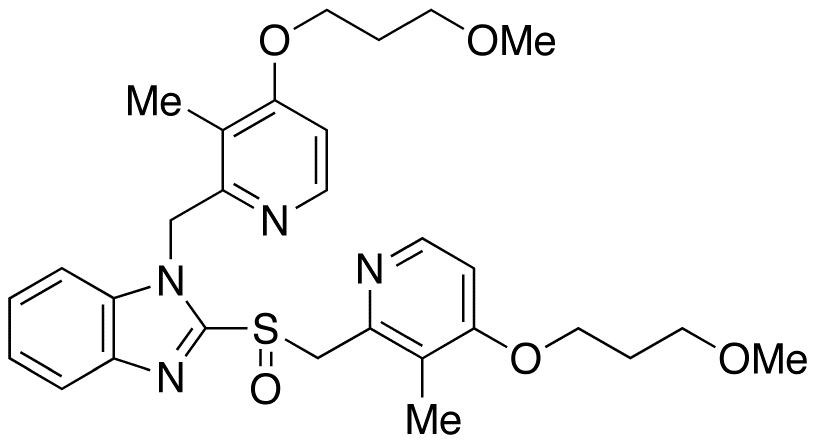 N-[[4-(3-Methoxypropoxy)-3-methyl-2-pyridinyl]methyl] Rabeprazole