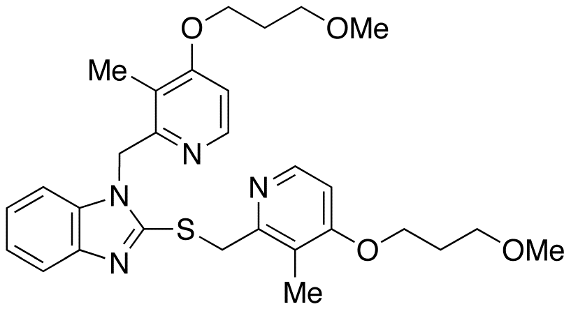 N-[[4-(3-Methoxypropoxy)-3-methyl-2-pyridinyl]methyl] Rabeprazole Sulfide