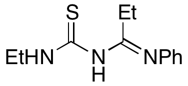 N-[(Ethylamino)thioxomethyl]-N’-phenylpropanimidamide