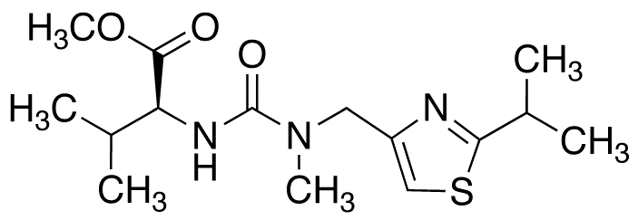 N-[[N-Methyl-N-[(2-isopropyl]-4-thiazolyl)methyl)amino]carbonyl-L-valine Methyl Ester