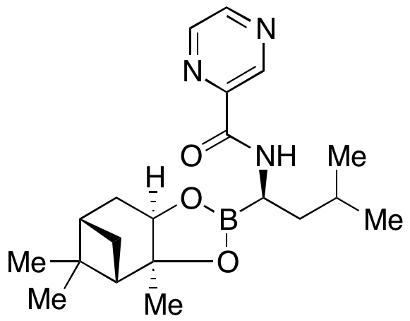 N-((R)-3-Methyl-1-((3aS,4S,6S,7aR)-3a,5,5-trimethylhexahydro-4,6-methanobenzo[d][1,3,2]dioxaborol-2-yl)butyl)pyrazine-2-carboxamide