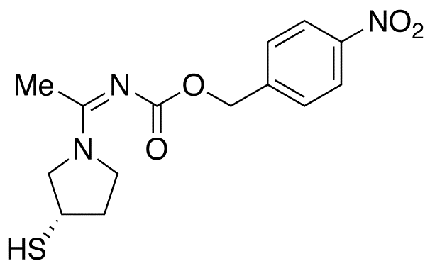 N-[1-[(3S)-3-Mercapto-1-pyrrolidinyl]ethylidene]carbamic Acid (4-Nitrophenyl)methyl Ester