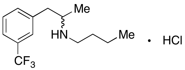 N-(1-(3-(Trifluoromethyl)phenyl)propan-2-yl)butan-1-amine Hydrochloride