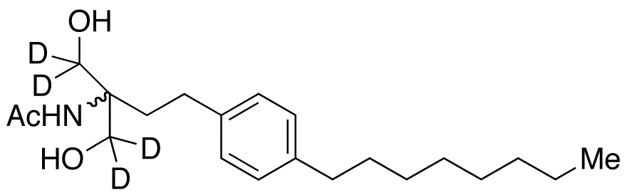 N-(1,1-Bis(hydroxymethyl)-3-(4-octylphenyl)propyl)acetamide-d4