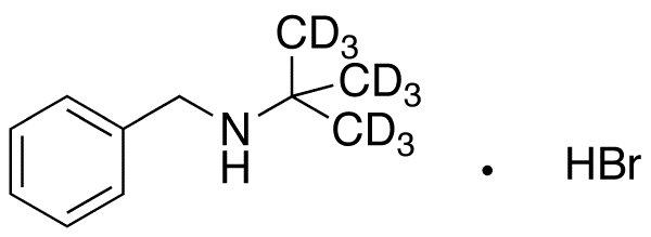 N-(1,1-Dimethylethyl)-benzenemethanamine-d9 Hydrobromide