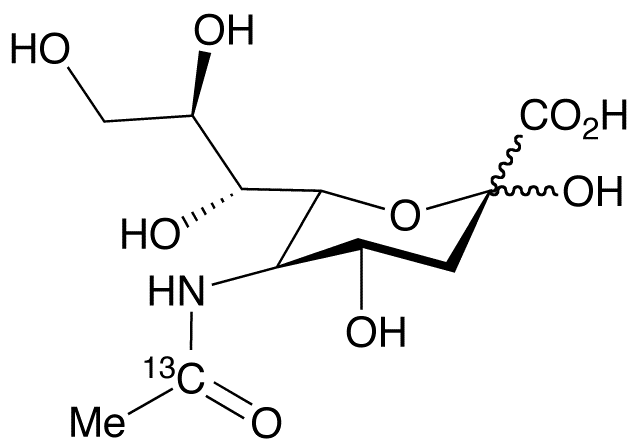 N-[1-13C]Acetyl-D-neuraminic Acid