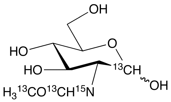 N-[1,2-13C2]Acetyl-D-[1-13C,15N]glucosamine