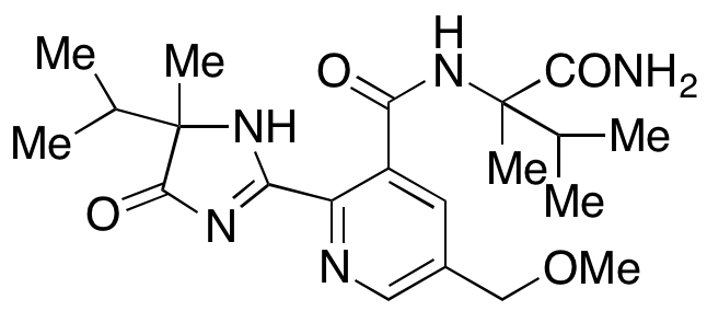 N-(1-Amino-2,3-dimethyl-1-oxobutan-2-yl)-2-(5-isopropyl-5-methyl-4-oxo-4,5-dihydro-1H-imidazol-2-yl)-5-(methoxymethyl)nicotinamide