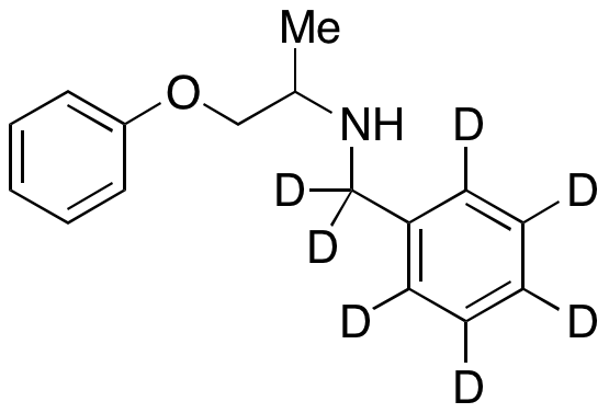 N-(1-Methyl-2-phenoxyethyl)benzylamine-D7