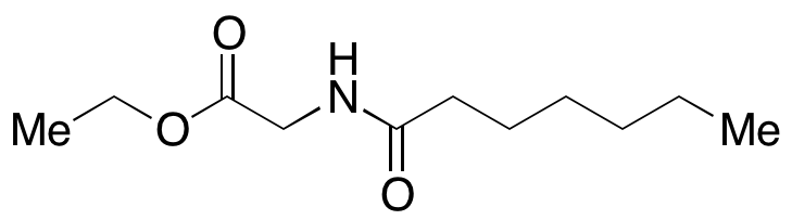 N-(1-Oxoheptyl)glycine Ethyl Ester