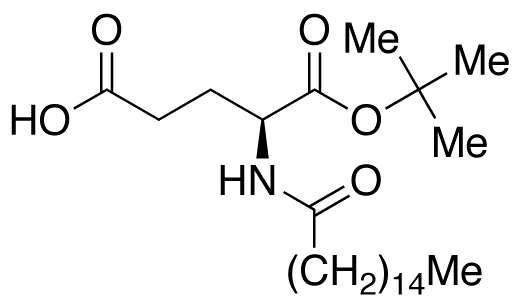 N-(1-Oxohexadecyl)-L-glutamic Acid tert-Butyl Ester