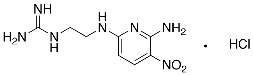 N-[2-[(6-Amino-5-nitro-2-pyridinyl)amino]ethyl]guanidine Hydrochloride