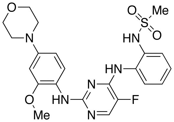 N-(2-(2-(2-Methoxy-4-morpholinophenylamino)-5-fluoropyrimidin-4-ylamino)phenyl)methanesulfonamide