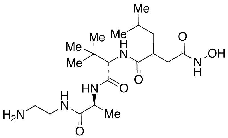 N-[2-[2-(Hydroxyamino)-2-oxoethyl]-4-methyl-1-oxopentyl]-3-methyl-L-valyl-N-(2-aminoethyl)-L-alaninamide Acetic Acid