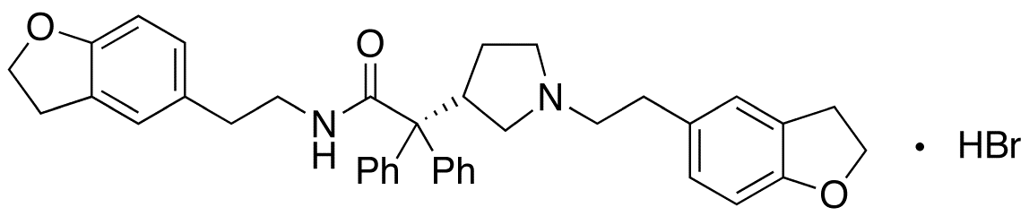 N-[2-(2,3-Dihydro-5-benzofuranyl)ethyl] Darifenacin Hydrobromide