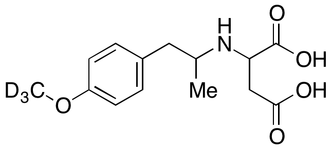 N-[2-(4-Methoxyphenyl)-1-methylethyl]aspartic Acid-d3