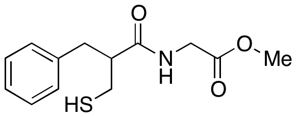 N-[2-(Mercaptomethyl)-1-oxo-3-phenylpropyl]glycine Methyl Ester