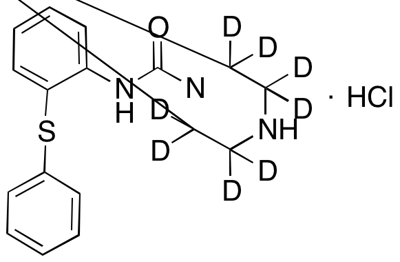 N-[2-(Phenylthio)phenyl]-1-piperazine-d8-carboxamide Hydrochloride