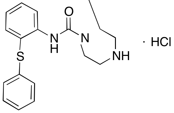 N-[2-(Phenylthio)phenyl]-1-piperazinecarboxamide Hydrochloride