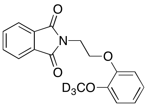 N-[2-(o-Methoxyphenoxy)ethyl]phthalimide-d3