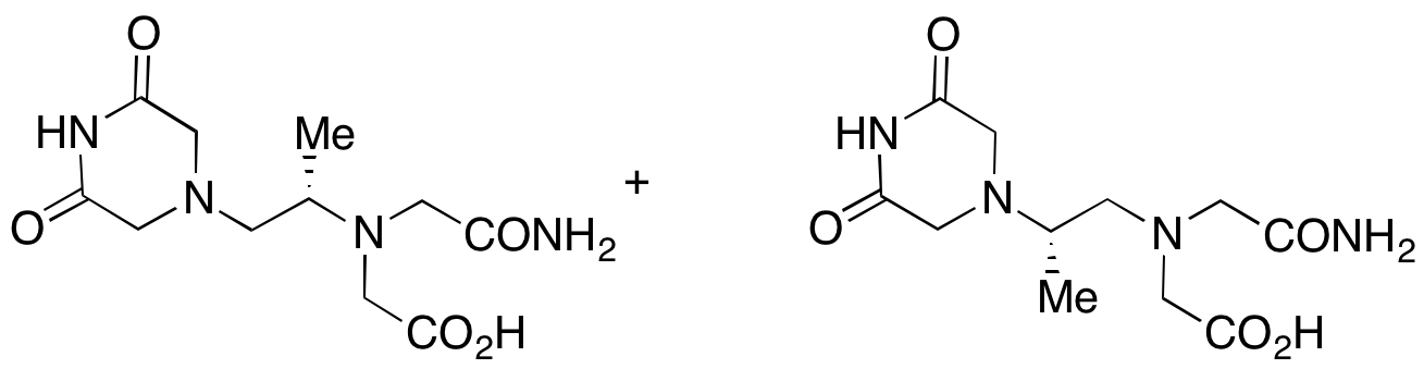 N-(2-Amino-2-oxoethyl)-N-[(1S)-2-(3,5-dioxo-1-piperazinyl)-1-methylethyl]-glycine + N-(2-Amino-2-oxoethyl)-N-[(2S)-2-(3,5-dioxo-1-piperazinyl)-1-propyl]-glycine (Mixture of Isomers)