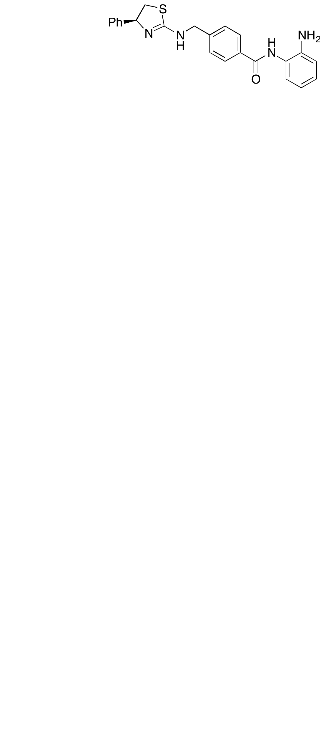 N-(2-Aminophenyl)-4-[[[(4S)-4,5-dihydro-4-phenyl-2-thiazolyl]amino]methyl]-benzamide