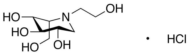 N-(2-Hydroxyethyl)-1-deoxy-L-idonojirimycin Hydrochloride