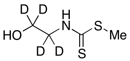 N-(2-Hydroxyethyl)carbamodithioic Acid Methyl Ester-d4