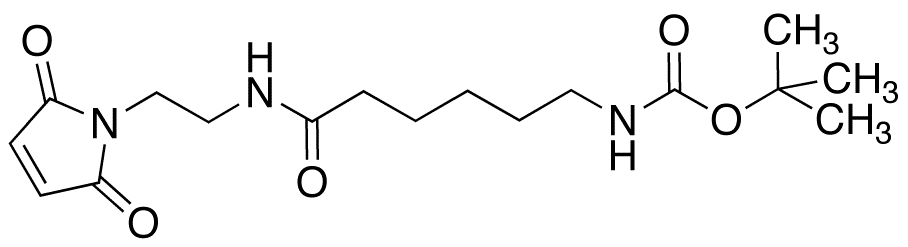 N-(2-Maleimidoethyl)-6-t-Boc-aminohexanamide