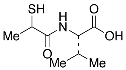 N-(2-Mercapto-1-oxopropyl)-L-valine