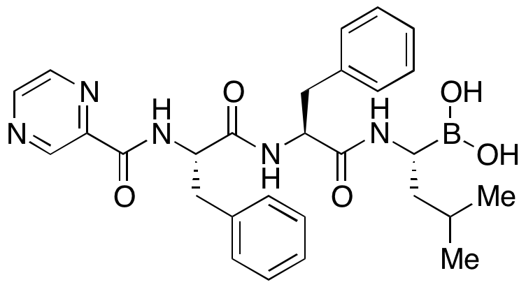 N-(2-Pyrazinylcarbonyl)-L-phenylalanyl-N-[(1R)-1-borono-3-methylbutyl]-L-phenylalaninamide