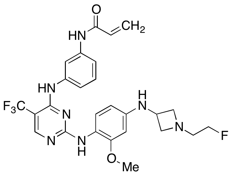 N-[3-[[2-[[4-[[1-(2-Fluoroethyl)-3-azetidinyl]amino]-2-methoxyphenyl]amino]-5-(trifluoromethyl)-4-pyrimidinyl]amino]phenyl]-2-propenamide