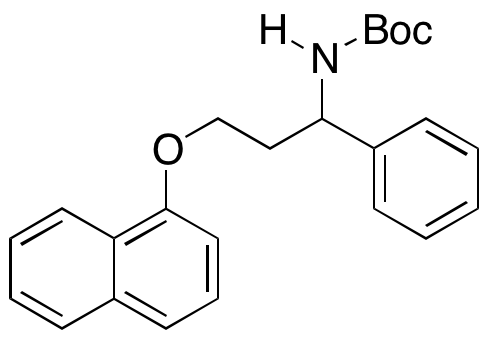 N-[3-(1-Naphthalenyloxy)-1-phenylpropyl]carbamic Acid 1,1-Dimethylethyl Ester