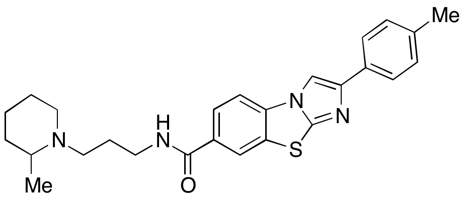 N-(3-(2-Methylpiperidin-1-yl)propyl)-2-(p-tolyl)benzo[d]imidazo[2,1-b]thiazole-7-carboxamide