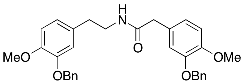 N-[3-(Benzyloxy)-4-methoxyphenethyl]-2-[3-(benzyloxy)-4-methoxyphenyl]acetamide