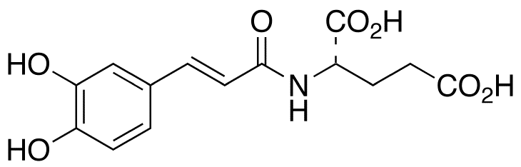 N-[3’,4’-Dihydroxy-(E)-cinnamoyl]-L-glutamic Acid
