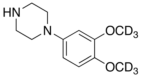 N-(3,4-Dimethoxyphenyl)piperazine-d6